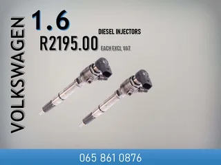 Volkswagen 1.6 Diesel Injectors For Sale Or The Same Day Recon
