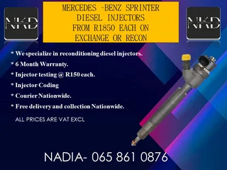 Nercedes Benz Sprinter Diesel Injectors For Sale Nationwide