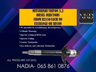 Mitsubishi Triton 3.2 Diesel Injectors For Sale Nationwide