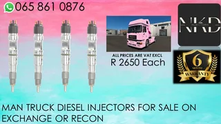 Man Truck Diesel Injectors For Sale With Warranty