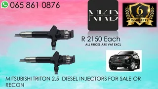 Mitsubishi Triton 2.5 Diesel Injectors For Sale With Warranty