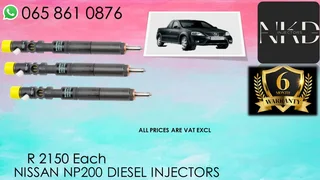 Nissan Np200 Diesel Injectors For Sale With Warranty