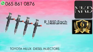 Toyota Hilux Diesel Injectors For Sale With Warranty