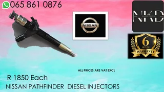 Nissan Pathfinder Diesel Injectors For Sale With Warranty