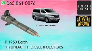 Hyundai H1 Diesel Injectors For Sale With Warranty
