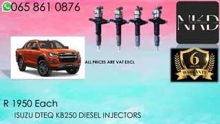 Isuzu Dteq Kb250 Diesel Injectors For Sale With Warranty