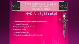 Toyota Prado Diesel Injectors For Sale Or Recon