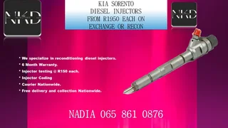 Kia Sorento Diesel Injectors For Sale With Warranty