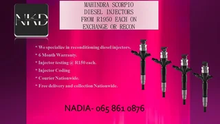 Mahindra Scorpio Diesel Injectors For Sale With Warranty