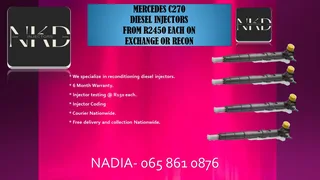 Mercedes C270 Diesel Injectors For Sale With Warranty
