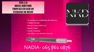 Tata 3.0 Diesel Injectors For Sale With Warranty