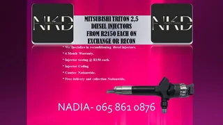 Mitsubishi Triton 2.5 Diesel Injectors For Sale Nationwide