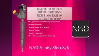 Mercedes Benz Vito Diesel Injectors For Sale Nationwide