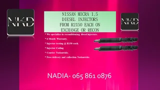 Nissan Micra 1.5 Diesel Injectors For Sale With Warranty