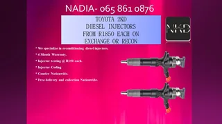 Toyota 2kd Diesel Injectors For Sale Nationwide
