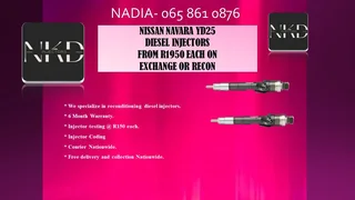 Nissan Navara Yd25 Diesel Injectors For Sale Or The Same Day Recon