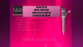 Mazda Bt50 Diesel Injectors For Sale Or To Recon The Same Day