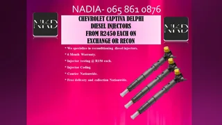 Chevrolet Captiva Diesel Injectors For Sale Nationwide