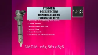 Hyundai H1 Diesel Injectors For Sale Nationwide