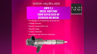 Gwm 2.5 Diesel Injectors For Sale Nationwide
