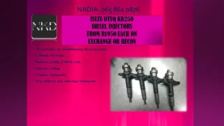 Isuzu Dteq Diesel Injectors For Sale Nationwide