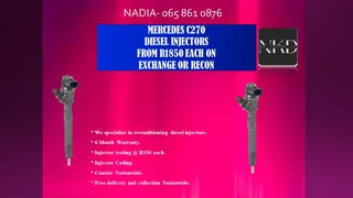 Mercedes C270 Diesel Injectors For Sale Nationwide