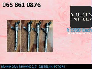 Mahindra Mhawk 2.2 Diesel Injectors For Sale With Test Report