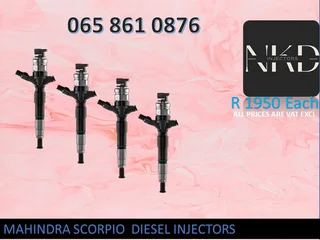 Mahindra Scorpio Diesel Injectors For Sale With Test Report