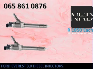 Fors Everest (3.0/bt50) Diesel Injectors For Sale With Test Report