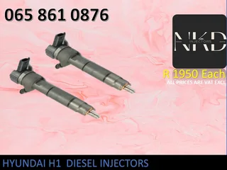 Hyundai H1 Diesel Injectors For Sale With Test Report