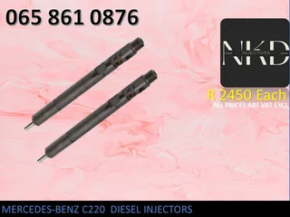 Mercedes C220 Diesel Injectors For Sale With Test Report