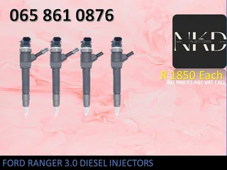 Ford Ranger 3.0 Diesel Injectors For Sale With Test Report