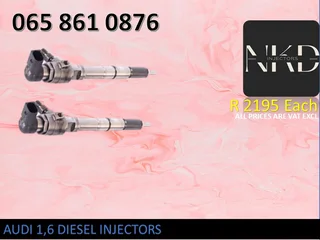 Audi 1.6 Diesel Injectors For Sale With Test Report