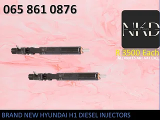 New Hyundai H1 Diesel Injectors For Sale With Test Report