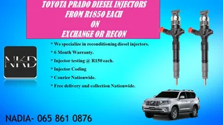 Toyota Prado Diesel Injectors For Sale On Exchange