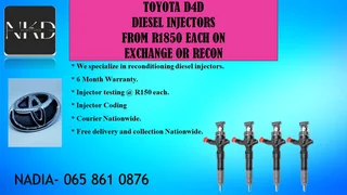 Toyota S4d Diesel Injectors For Sale Or To Recon