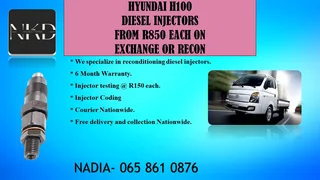 Hyundai H100 Diesel Injectors For Sale With Test Report