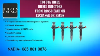 Toyota Hilux Diesel Injectors For Sale With Test Report
