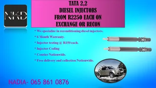 Tata 2.2 Diesel Injectors For Sale With Test Report