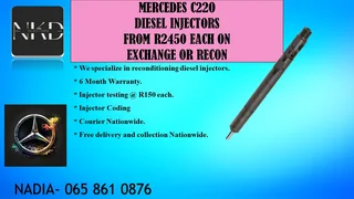 Mercedes C220 Diesel Injectors For Sale Or To Recon