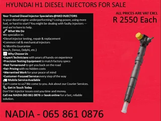 Hyundai H1 Diesel Injectors For Sale On Exchange