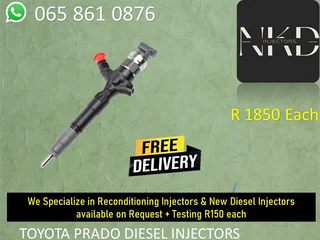 Toyota Prado Diesel Injectors For Sale