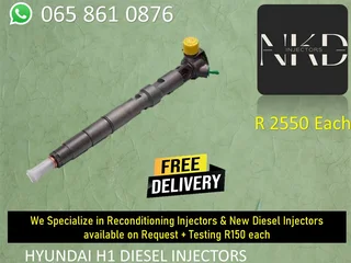 Hyundai H1 Diesel Injectors For Sale