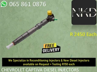 Chevrolet Captiva Diesel Injectors For Sale Or To Recon