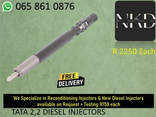 Tata 2.2 Diesel Injectors For Sale Or To Recon