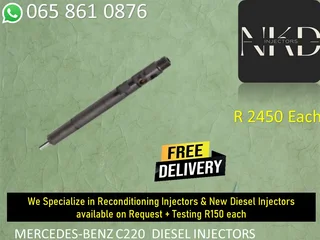 Mercedes C220 Diesel Injectors For Sale Or To Recon