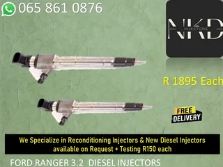 Ford Ranger 3.2 Diesel Injectors For Sale Or To Recon
