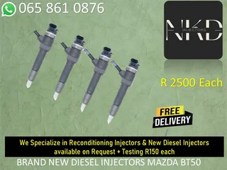 Mazda Bt50 New Diesel Injectors For Sale Or To Recon