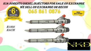 Kia Sorento Diesel Injectors For Sale Or To Recon