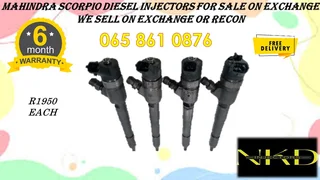 Mahindra Scorpio Diesel Injectors For Sale Or To Recon